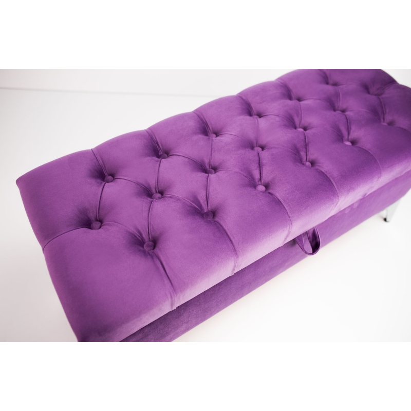 Tufted Storage Bench